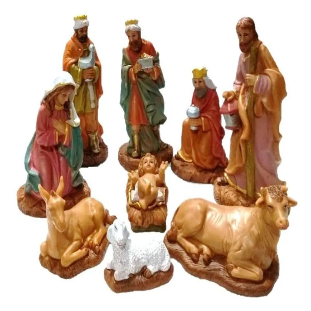 Pesebre Italiano Caucho Pvc 28 Cm img #1