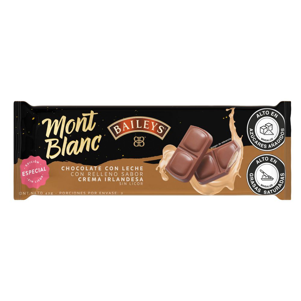 Chocolatina MONTBLANC baileys con relleno sabor a crema (42  gr) img #2