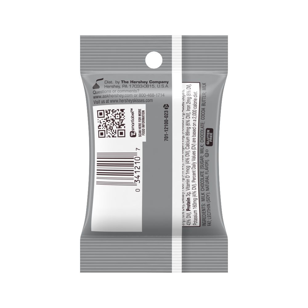 Chocolates HERSHEYS kisses leche chocolate (43  gr) img #2