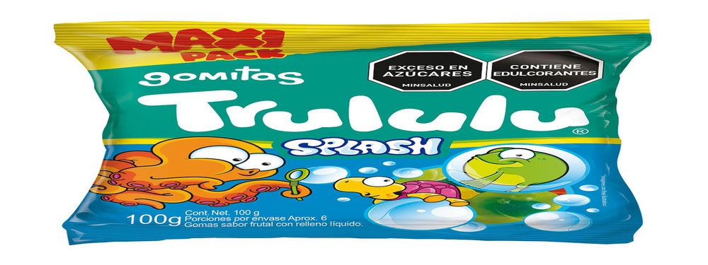 Gomitas  TRULULU frutal con relleno liquido (100  gr) img #2