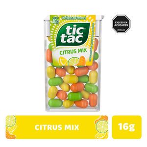 Caramelos TIC TAC mandarina citrus mix (16 gr)