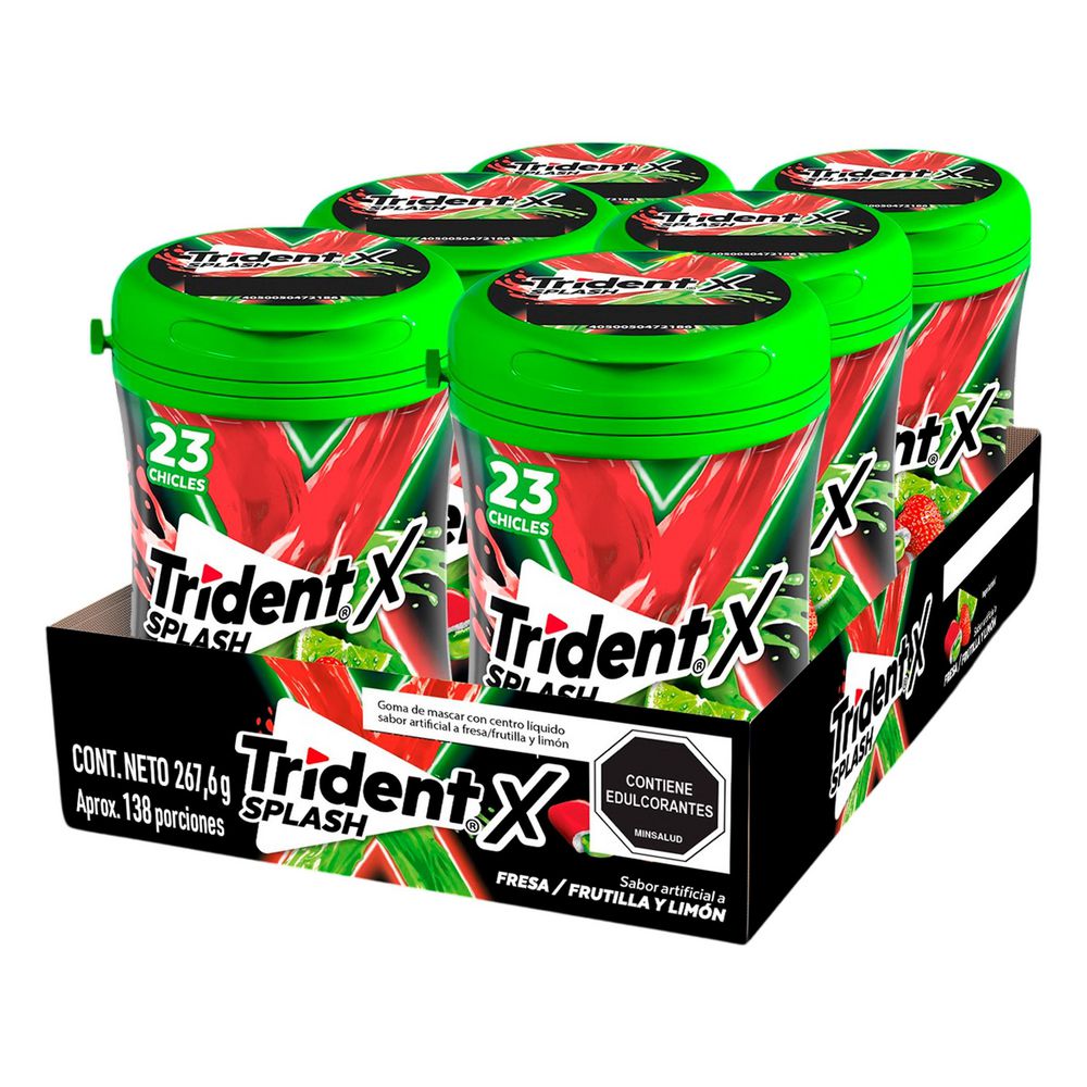 exito.com | Chicles TRIDENT botellas sabores surtidos (267.6 gr)