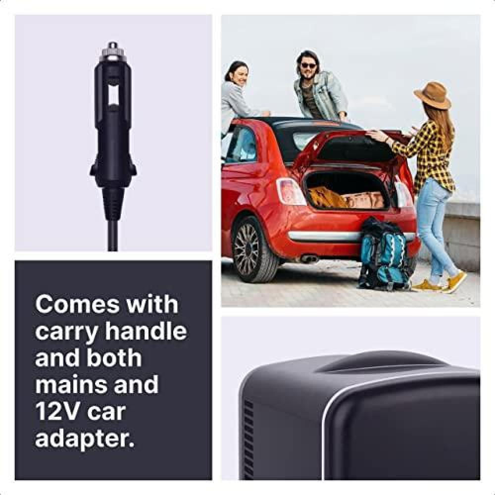 Mini Nevera Living Enrichment 4 Litros Color Negro Ac 120V Dc img #4