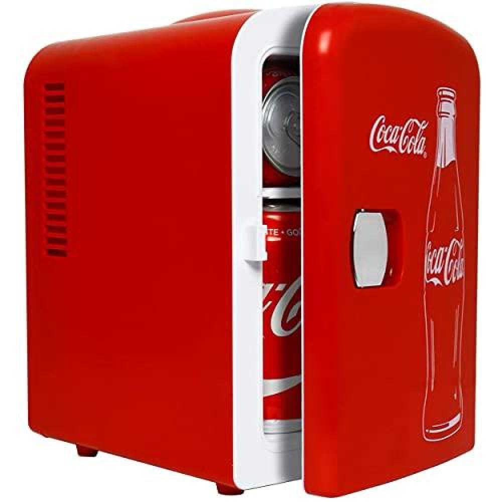 Mini Nevera Koolatron 4 Litros Color Rojo Coca Cola Classic