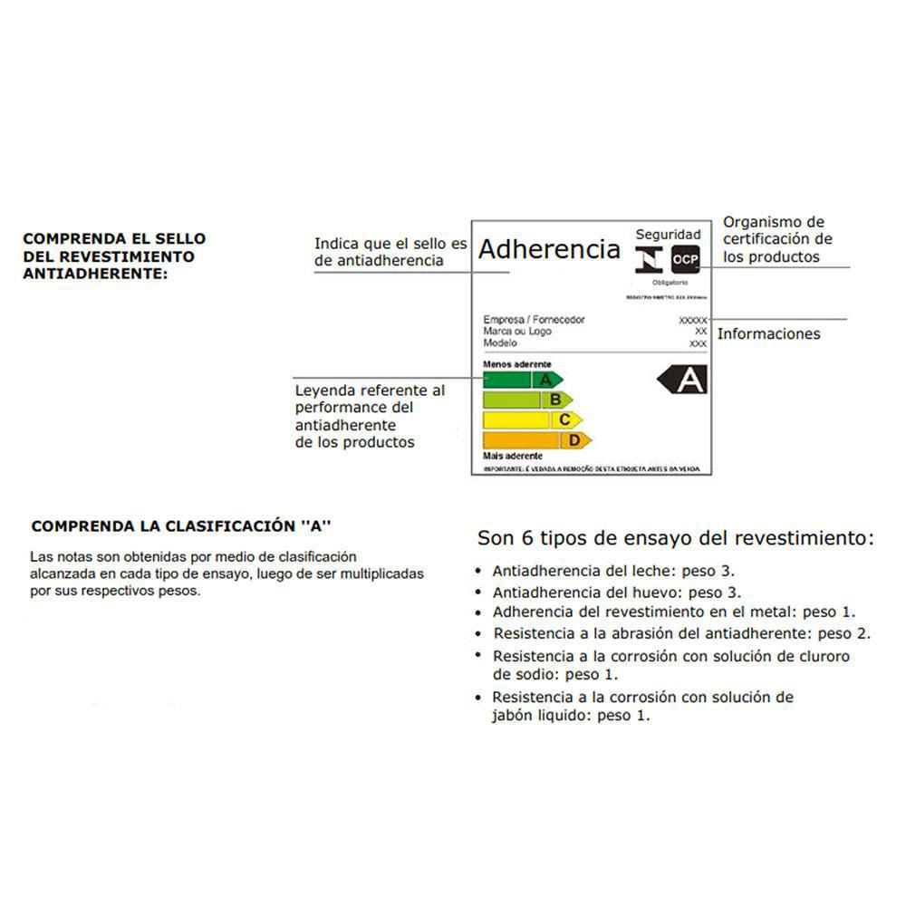 Sartén Wok Antiadherente Superior 28Cm img #4