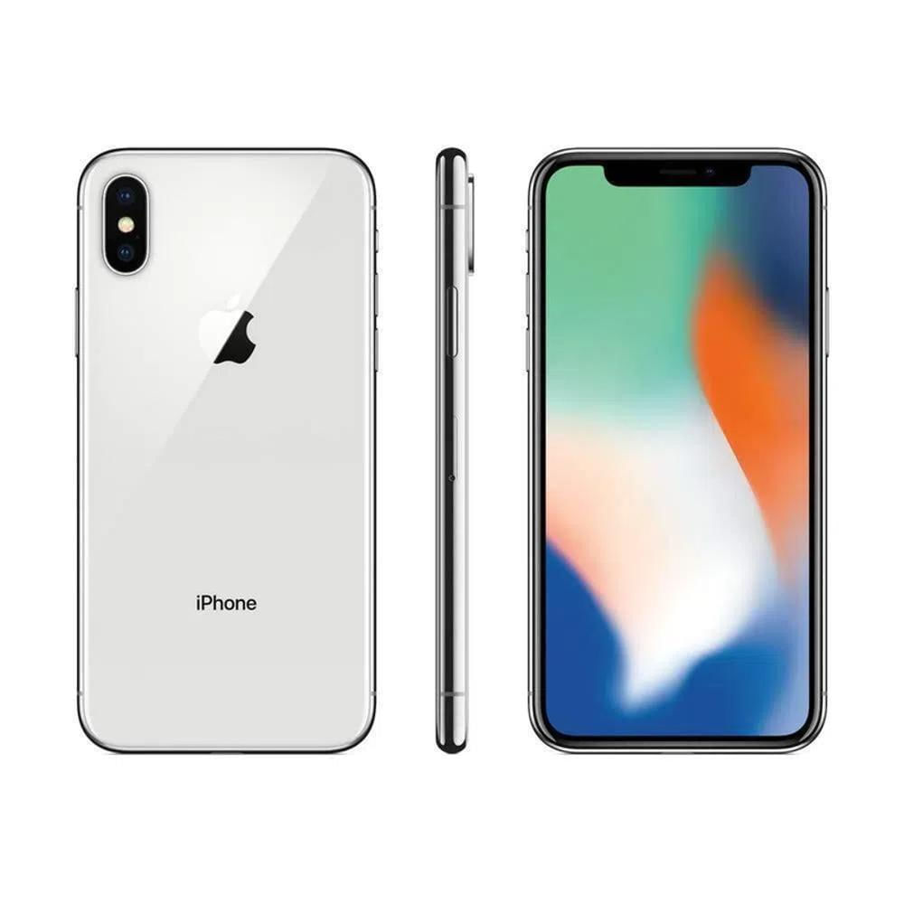 Iphone X 256Gb Plata Reacondicionado