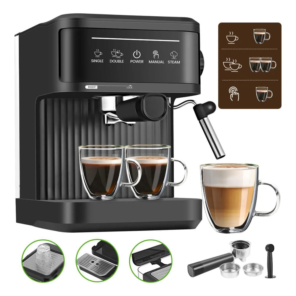 Cafetera Espresso Máquina Café Capuchino 1.8L 20 Bares 850W img #2