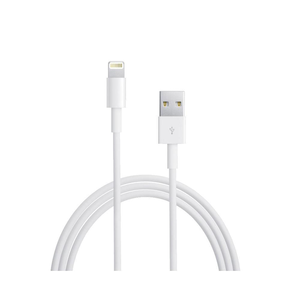 Cable Compatible Con Iphone Datos Y Carga Lighting Usb Apple 1Mt