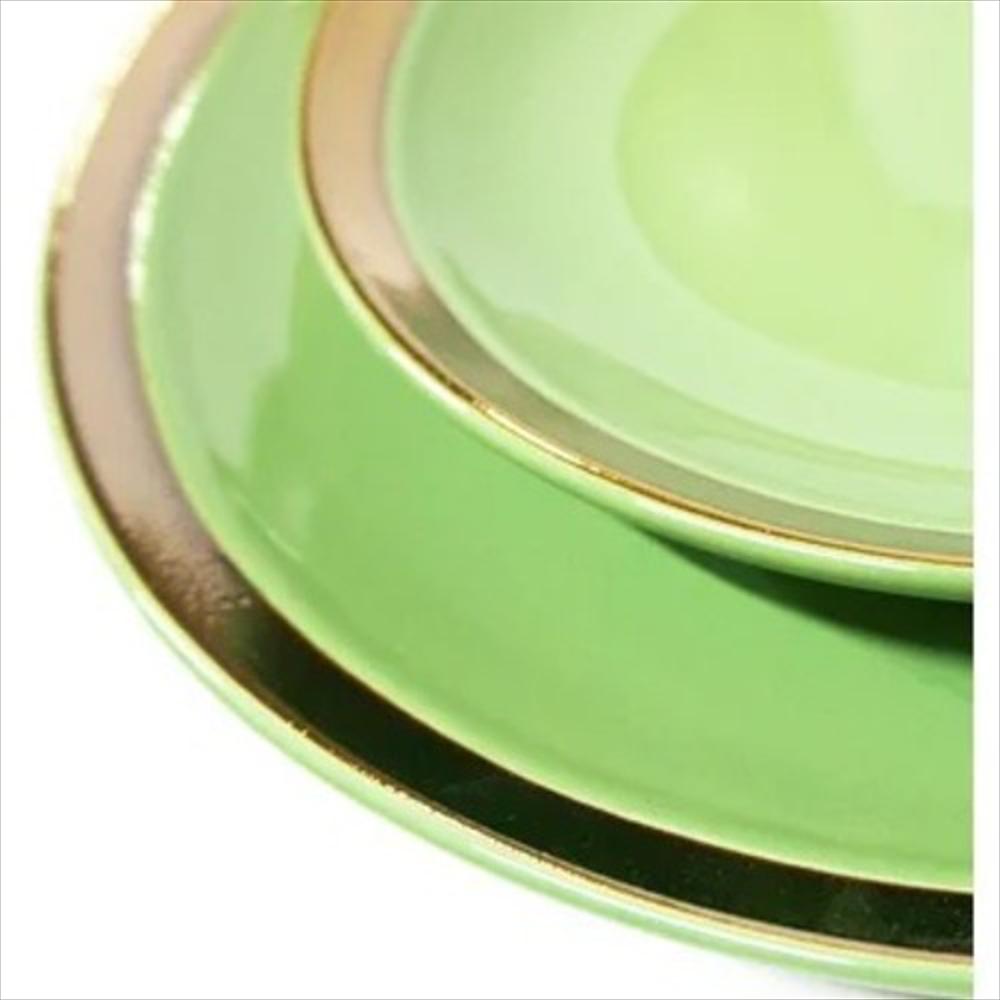 Vajilla Renahouse 16 Piezas Rh 016 Verde img #4