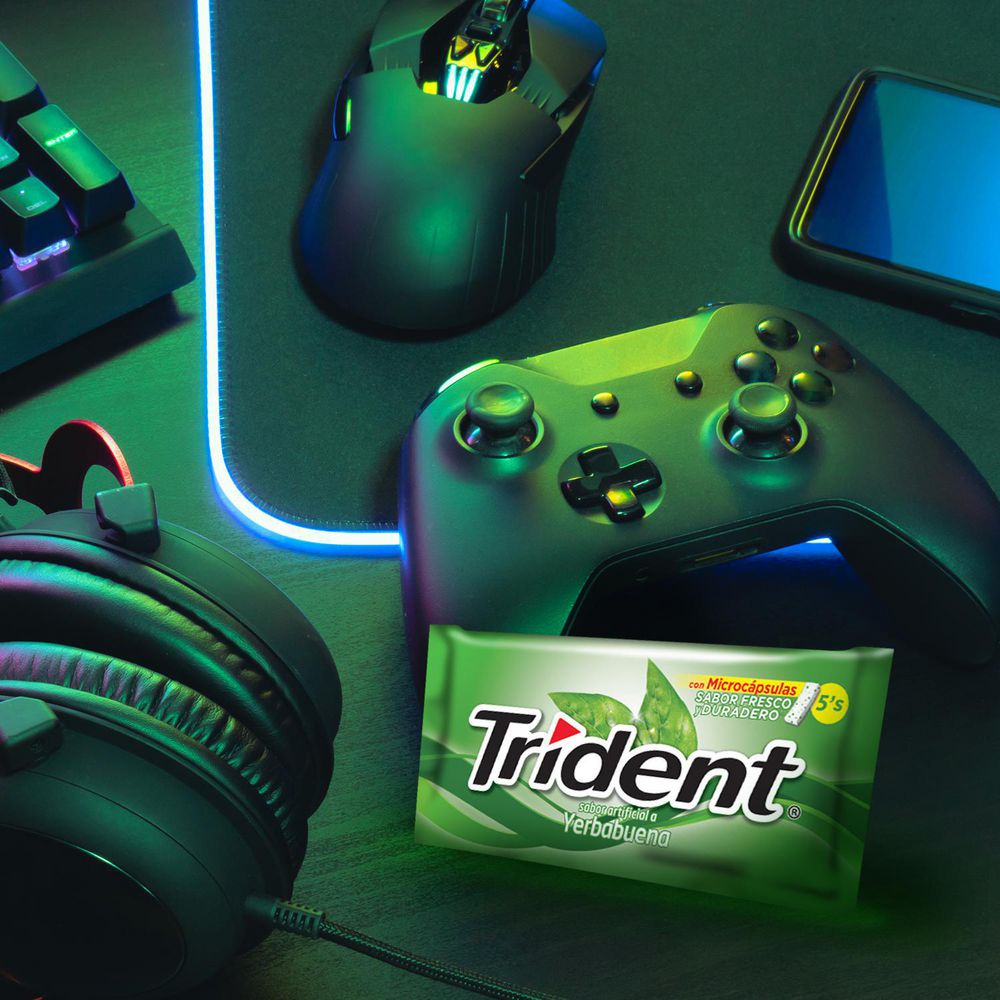 Chicles TRIDENT sabor yerbabuena (153  gr) img #3