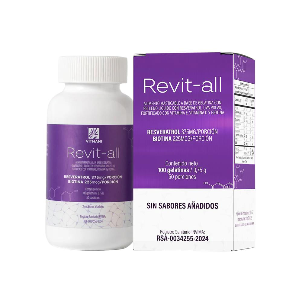 Revit All Resveratrol + Biotina img #1