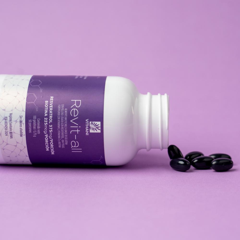 Revit All Resveratrol + Biotina img #2