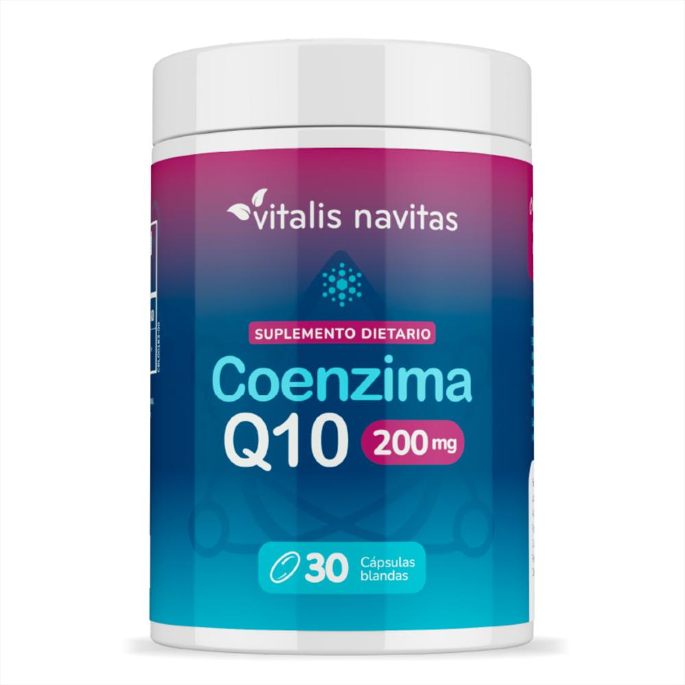 Coenzima Q10 Vitalis Navitas (30 Cápsulas)