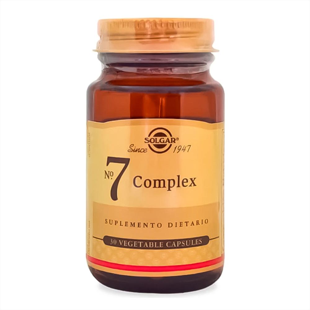 Solgar No 7 Complex 30 Capsulas Vegetales img #1