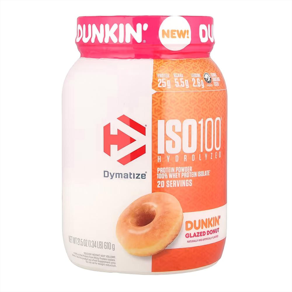 Proteína Iso 100 Hidrolizada Dunkin Glazed Donut 1.3 Lb