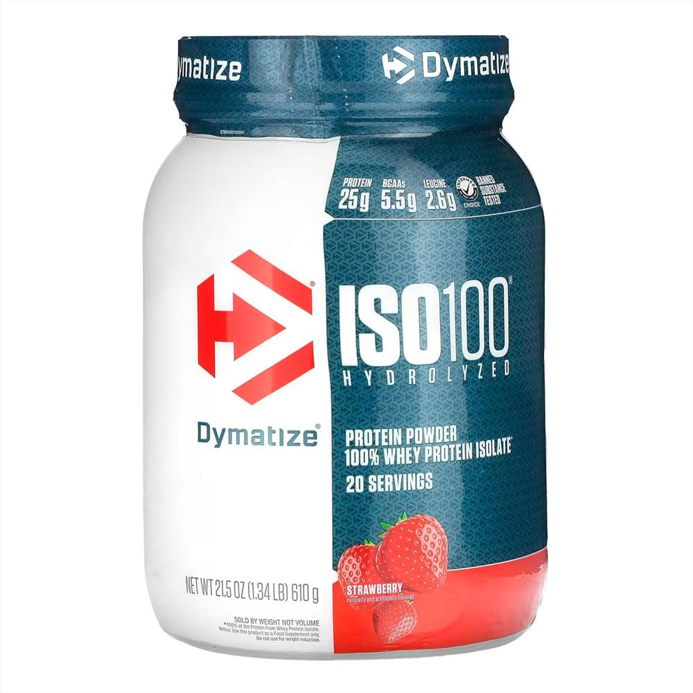 Proteína Iso 100 Hidrolizada Strawberry 1.3 Lb