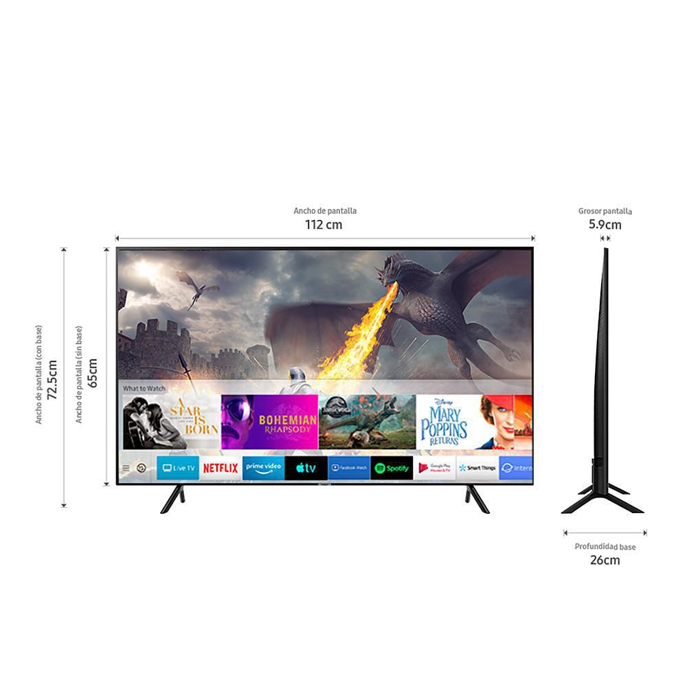 Televisor SAMSUNG 50 pulgadas LED Uhd4K Smart TV UN50RU7100 img #5