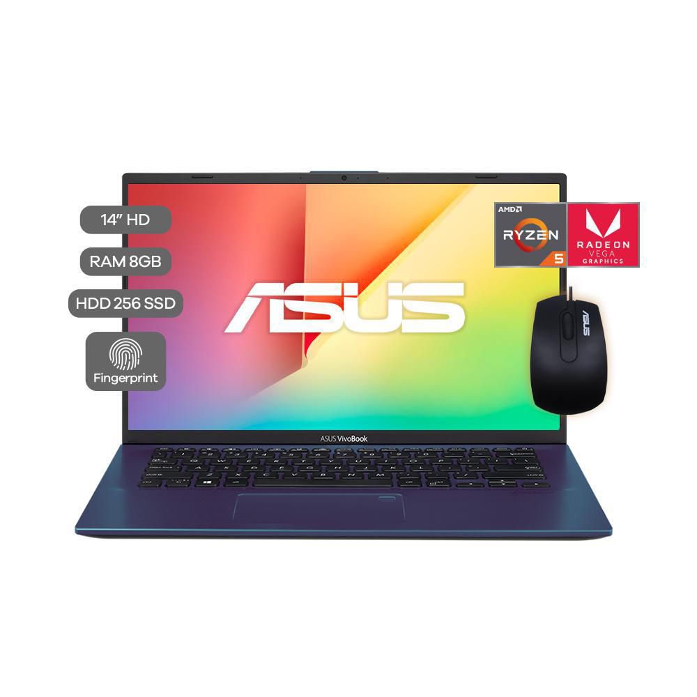 Computador ASUS  AMD Ryzen 5  RAM 8 GB 256 GB SSD X412DABV2 img #1