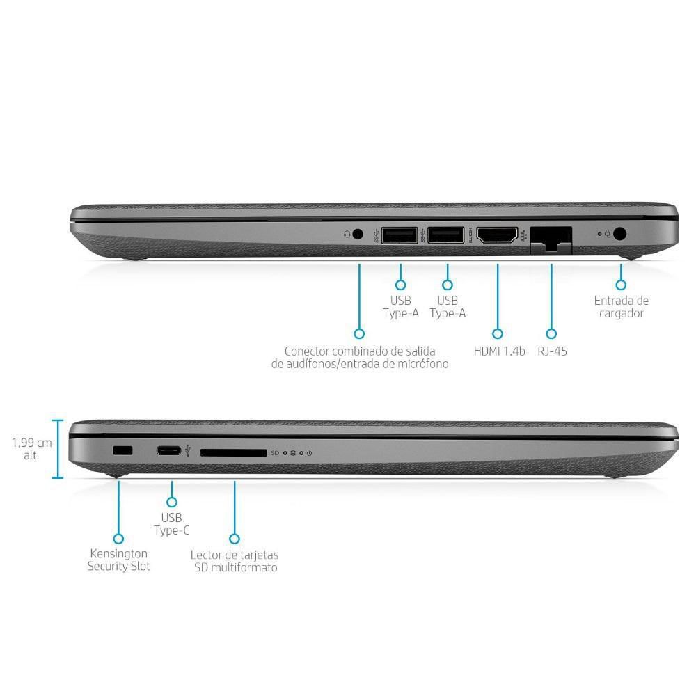 Computador HP  Intel Core i5  RAM 4 GB 256 GB SSD 14CF3032L img #4
