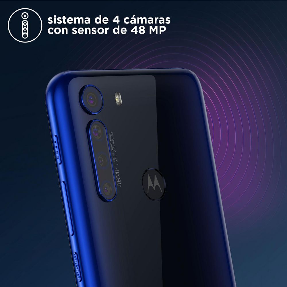 Celular MOTOROLA One Fusion 128 GB 4 GB RAM Azul img #2