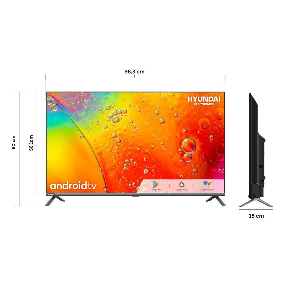 Televisor HYUNDAI 43 pulgadas LED Fhd Smart TV HYLED4321A img #4