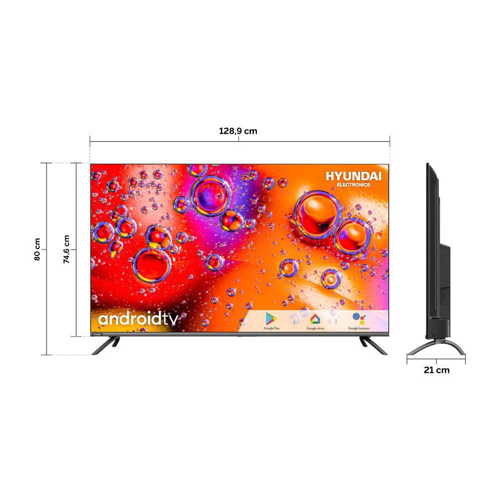 Televisor HYUNDAI 58 pulgadas LED Uhd4K Smart TV HYLED5806A img #4