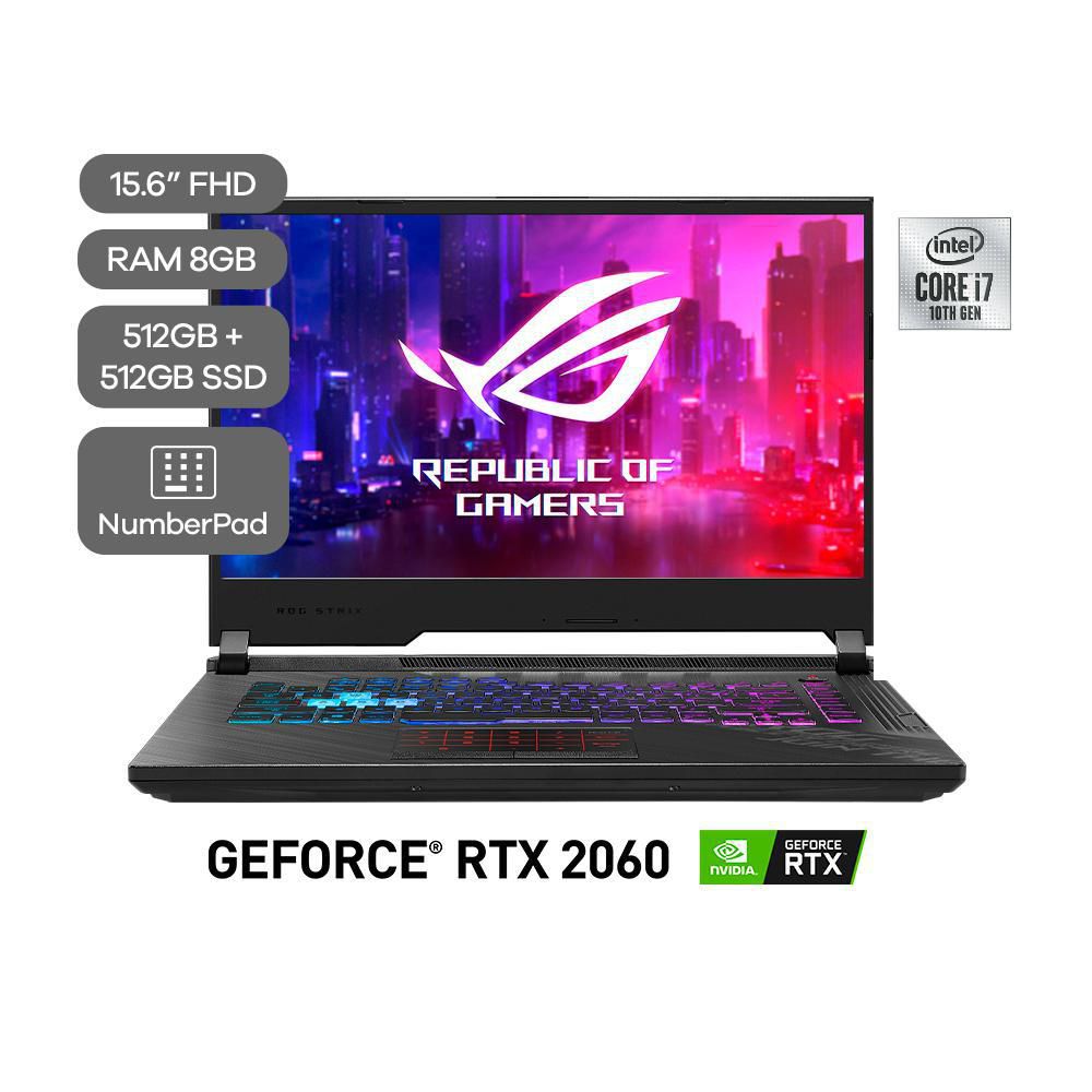 Computador ASUS  Intel Core i7  RAM 8 GB 1 TB SSD G512LVHN2 img #1