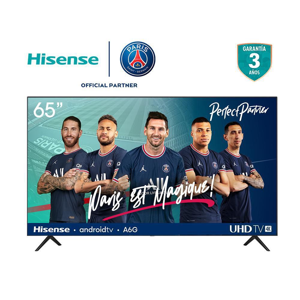 Televisor HISENSE 65 pulgadas LED Uhd4K Smart TV 65A6GA img #1