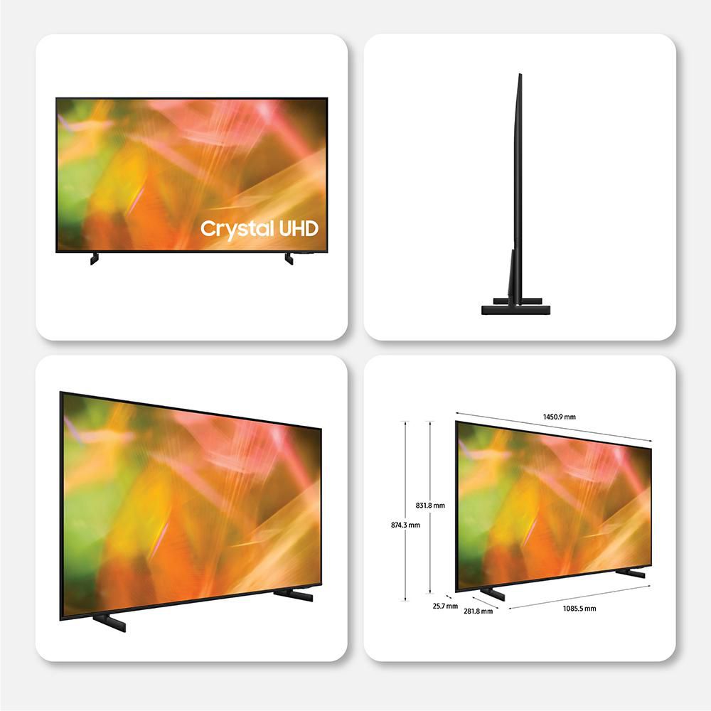 Televisor SAMSUNG 65 pulgadas LED Uhd4K Smart TV UN65AU8000 img #2