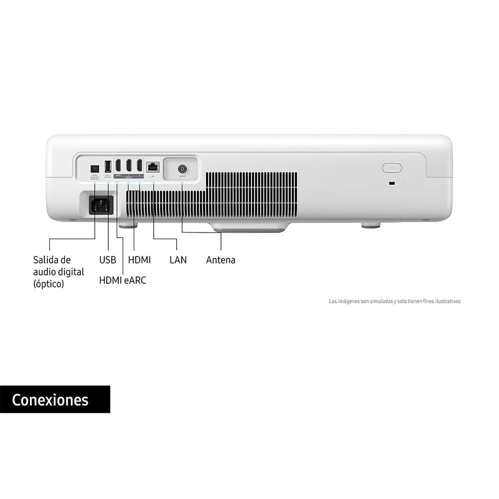 Proyector SAMSUNG 120 pulgadas LED Uhd4K TV Láser LSP3 img #3