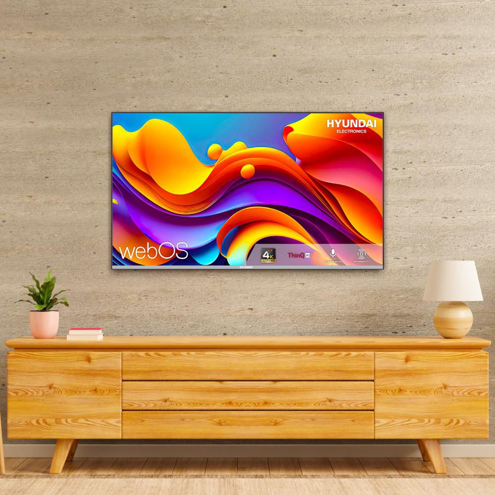 Televisor HYUNDAI 55 pulgadas LED Uhd4K Smart TV HYLED5521W4KM img #3