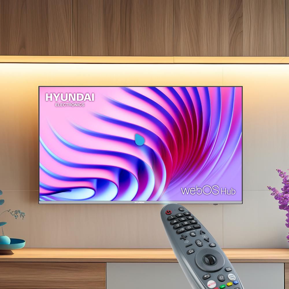 Televisor HYUNDAI 50 pulgadas LED Uhd4K Smart TV HYLED5017W4KM img #3