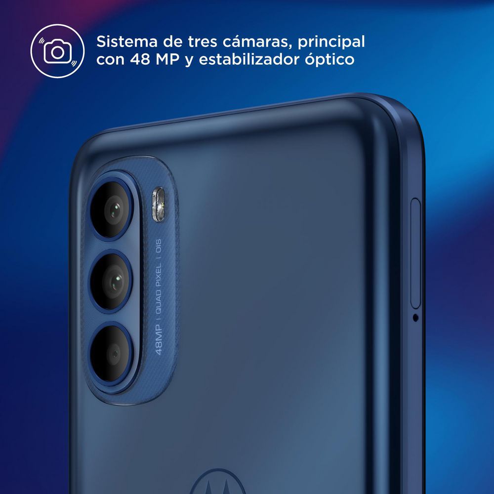 Celular MOTOROLA Moto G41 128 GB 4 GB RAM Negro Azulado img #4