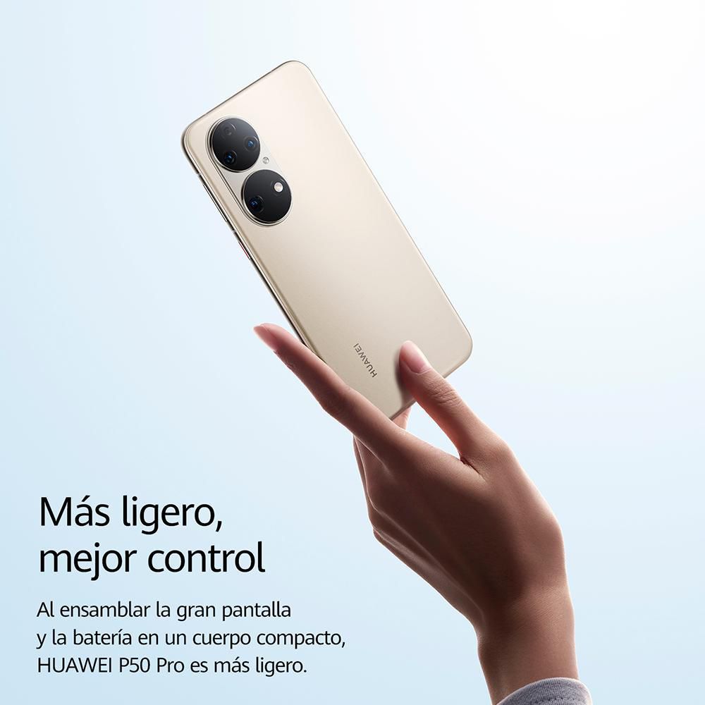 Celular HUAWEI P50 Pro 256 GB 8 GB RAM Gold img #3