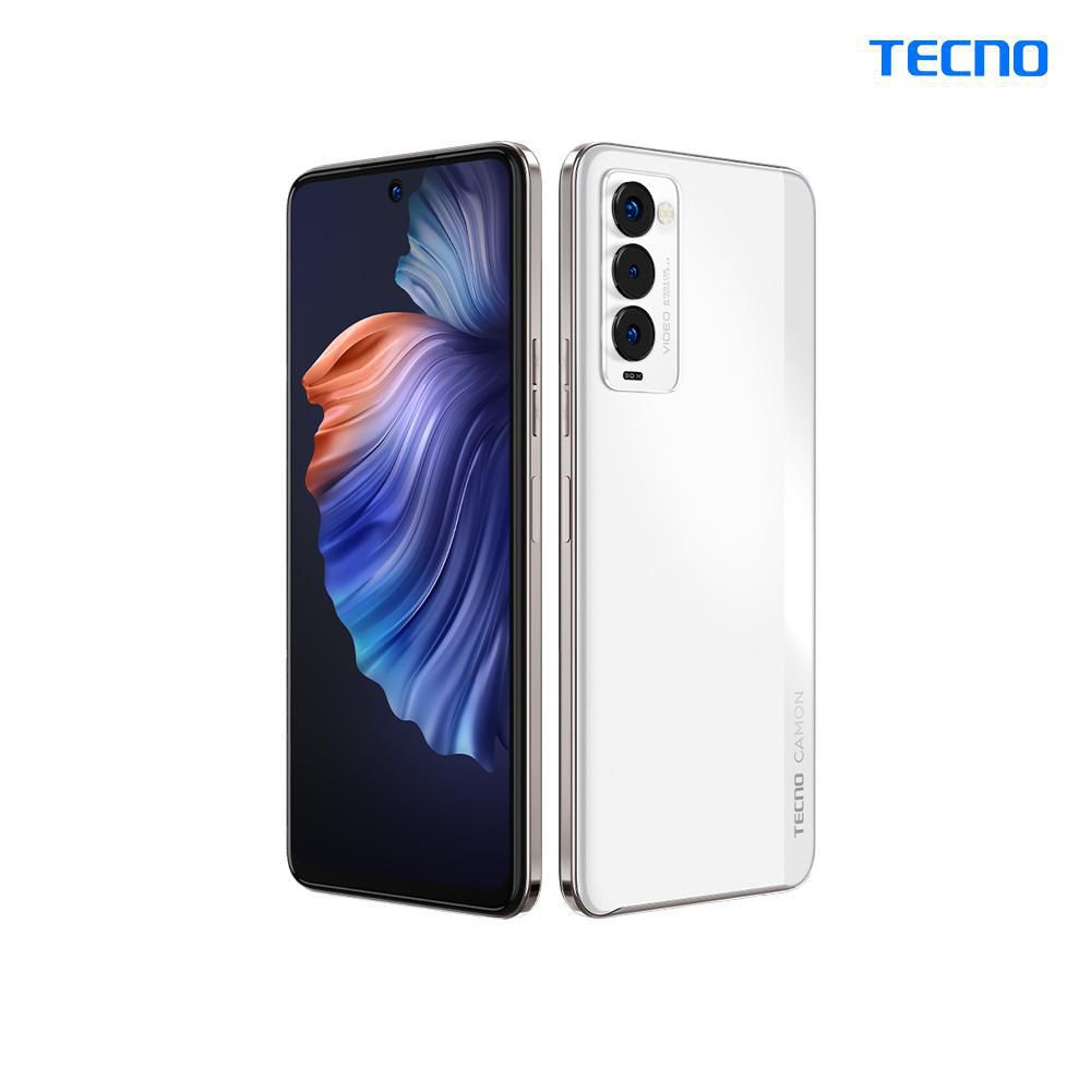 Celular TECNO MOBILE CAMON 18P CH7N 128 GB 8 GB RAM Blanco Estuche img #1