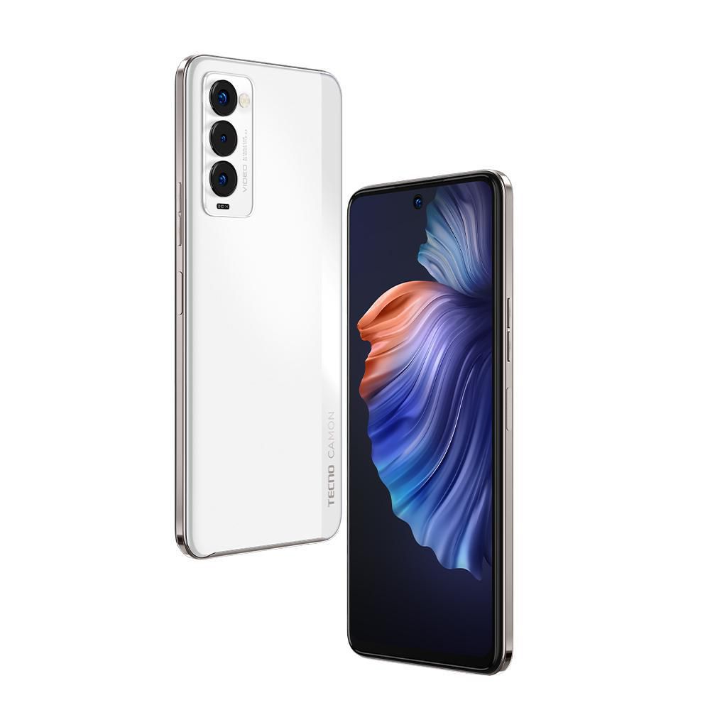 Celular TECNO MOBILE CAMON 18P CH7N 128 GB 8 GB RAM Blanco Estuche img #2