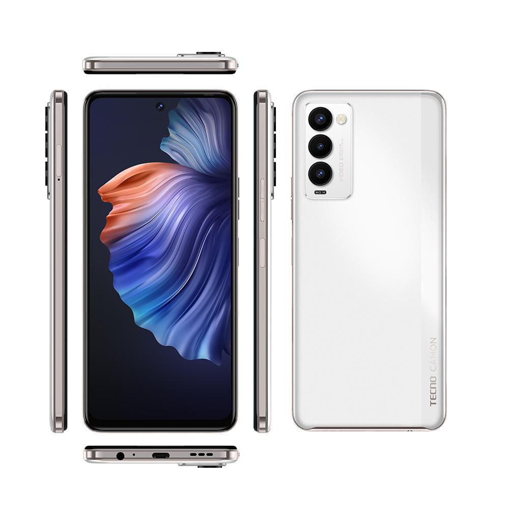 Celular TECNO MOBILE CAMON 18P CH7N 128 GB 8 GB RAM Blanco Estuche img #3