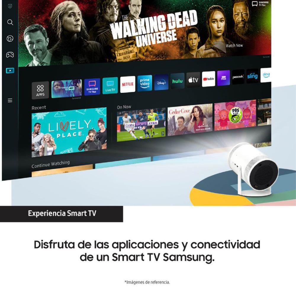 Proyector The Freestyle SAMSUNG 100 pulgadas LED Fhd Portátil LSP3 img #4
