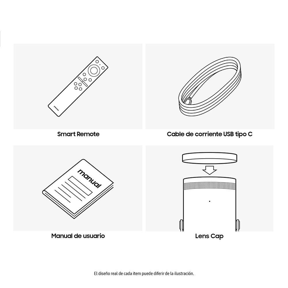 Proyector The Freestyle SAMSUNG 100 pulgadas LED Fhd Portátil LSP3 img #8