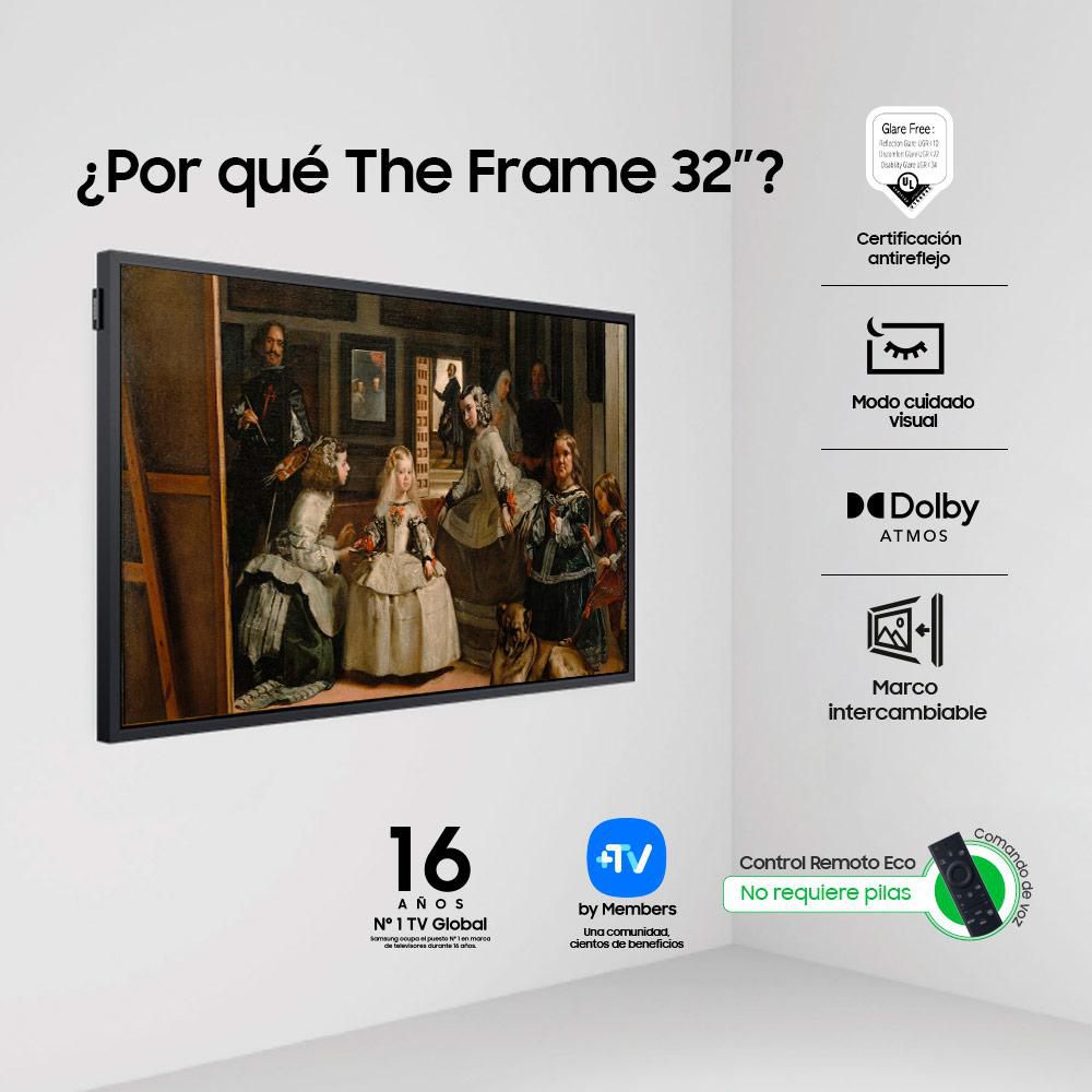 Televisor SAMSUNG 32 pulgadas QLED Fhd Lifestyle QN32LS03B img #3