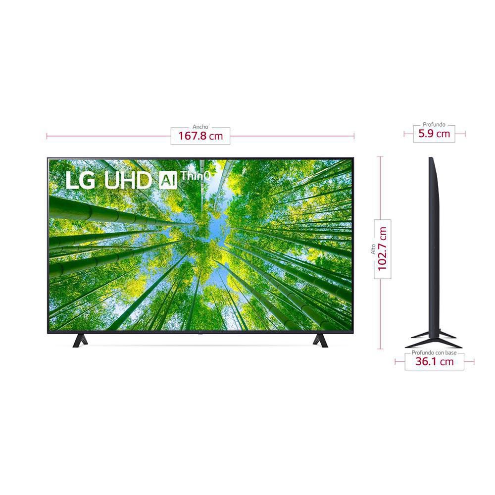 Televisor LG 75 pulgadas LED Uhd4K Smart TV 75UQ8050PSB img #2
