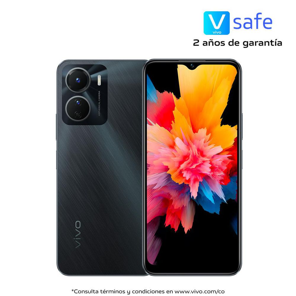Celular VIVO Y16 128 GB 4 GB RAM Negro img #1