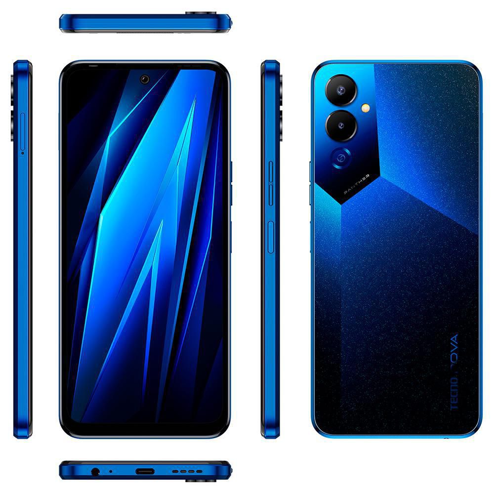 Celular TECNO MOBILE TECNO CAMON 18 PREMIER CH9N 256 GB 8 GB RAM Azul img #4