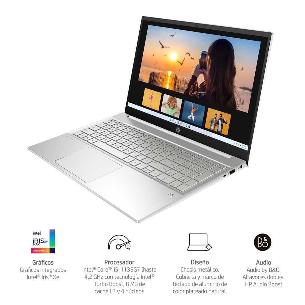 Portatil HP Pavilion Intel Core i5 1135G7 RAM 8 GB 256 GB SSD 15eg0500la img #3
