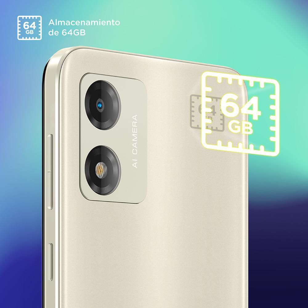 Celular MOTOROLA Moto E13 64 GB 2 GB RAM Blanco img #5