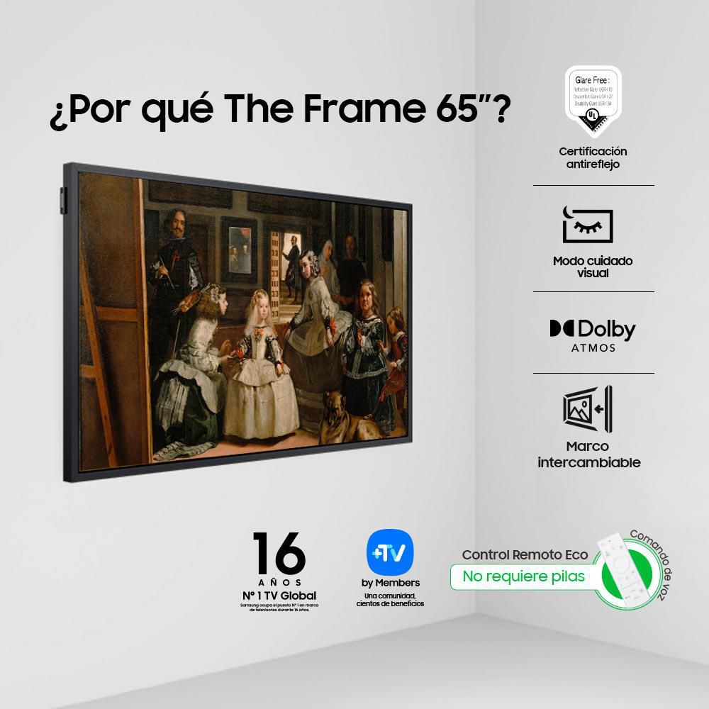 Televisor SAMSUNG 65 pulgadas QLED Uhd4K Lifestyle QN65LS03BAKXZL img #2