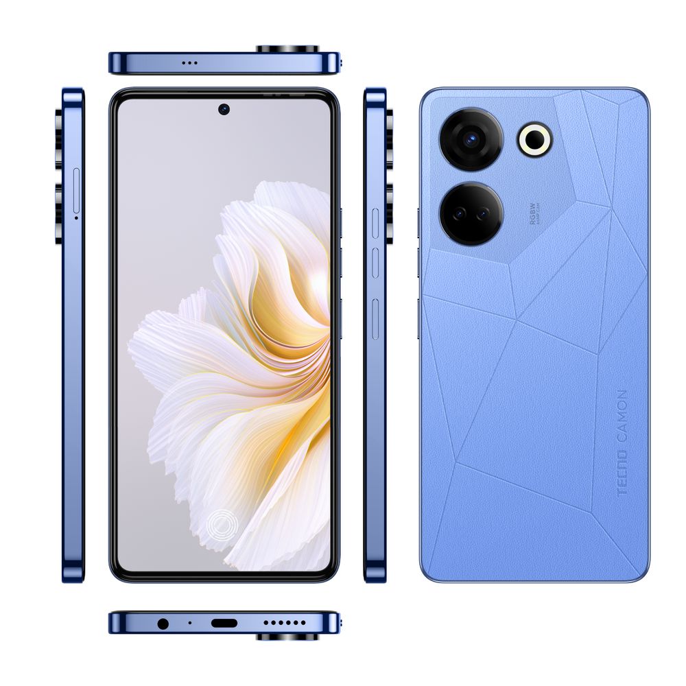 Celular TECNO MOBILE Tecno Camon 20 Pro 256 GB 8 GB RAM Azul img #4