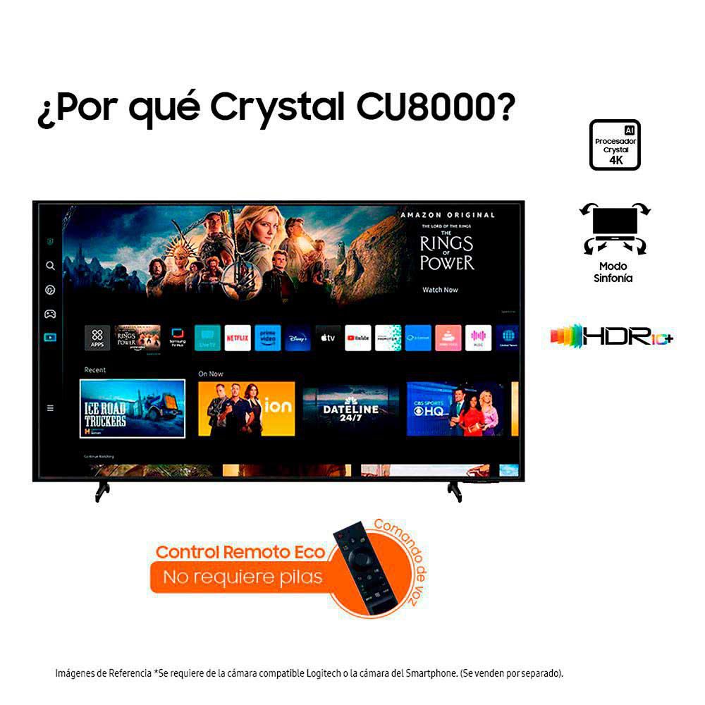 Televisor SAMSUNG 50 pulgadas LED Uhd4K Smart TV UN50CU8000KXZL img #2