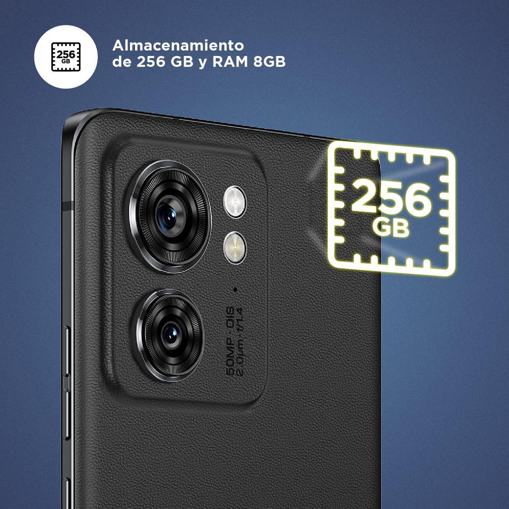 Celular MOTOROLA Moto Edge 40 5G 256 GB 8 GB RAM Negro img #6