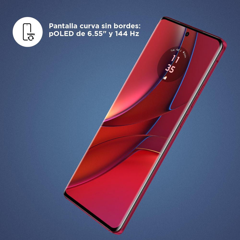 Celular MOTOROLA Moto Edge 40 5G 256 GB 8 GB RAM Magenta img #4